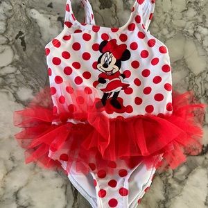 Minnie Mouse bathing suit 2T